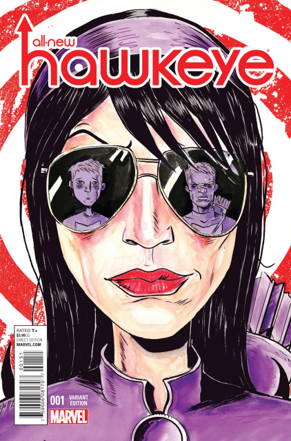 All-New Hawkeye #1 (Lemire Cover)