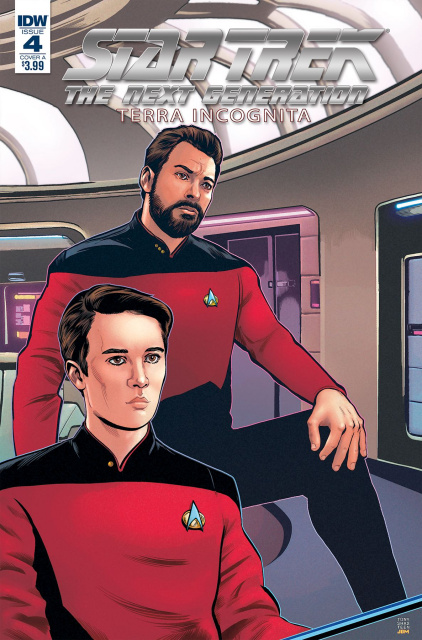 Star Trek: The Next Generation - Terra Incognita #4 (Shasteen Cover)