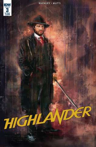 Highlander: The American Dream #3 (Subscription Cover)