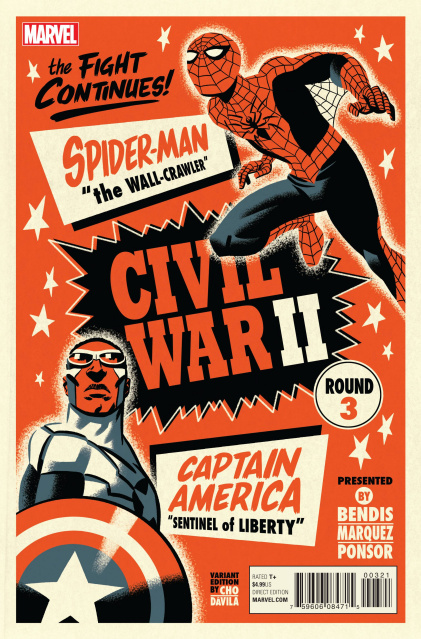 Civil War II #3 (Michael Cho Cover)