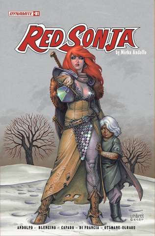 Red Sonja #1 (Linsner Cover)