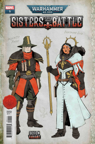 Warhammer 40,000: Sisters of Battle #5 (Salazar Design Cover)