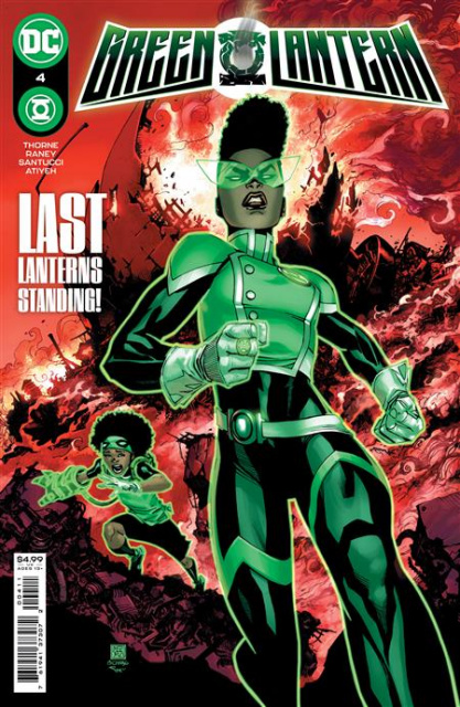 Green Lantern #4 (Bernard Chang Cover)