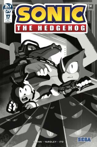 Sonic the Hedgehog #17 (10 Copy Fourdraine Cover)
