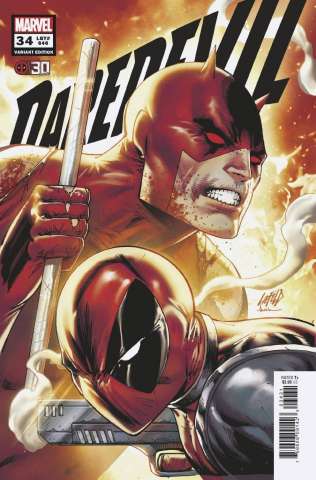 Daredevil #34 (Liefeld Deadpool 30th Anniversary Cover)
