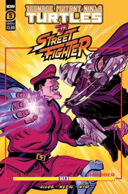 Teenage Mutant Ninja Turtles vs. Street Fighter #5 (Reilly Cover)