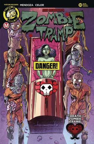Zombie Tramp #51 (Celor Risque Cover)