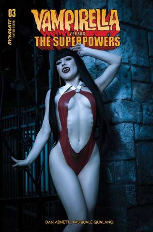 Vampirella vs. The Superpowers #3 (Cosplay Cover)