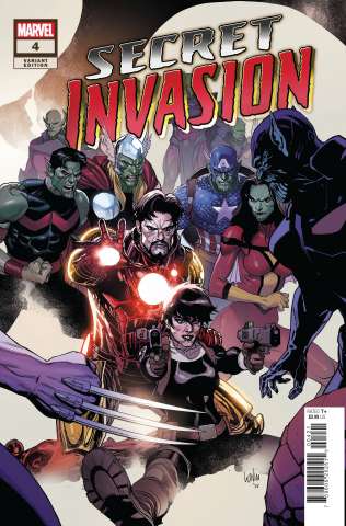 Secret Invasion #4 (Yu Cover)