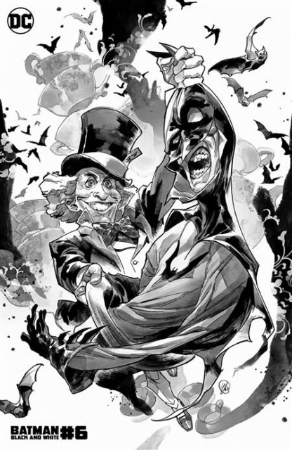 Batman: Black & White #6 (Yasmine Putri Mad Hatter Cover)
