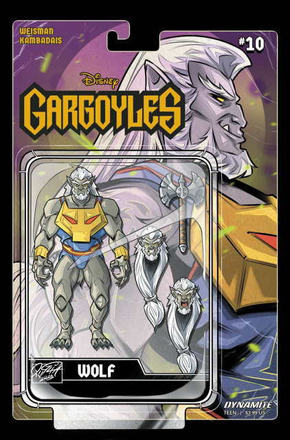 Gargoyles #10 (Action Figure Cover)