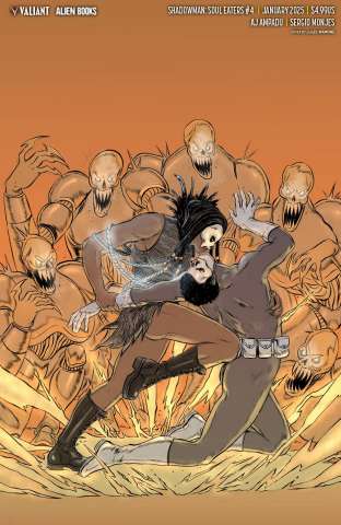 Shadowman: Soul Eaters #4 (Mamone Virgin Cover)