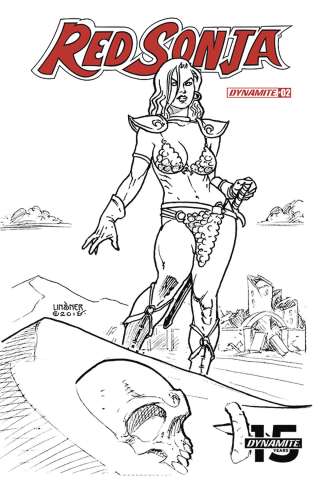 Red Sonja #2 (30 Copy Linsner B&W Cover)