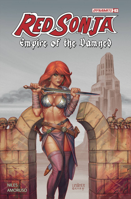 Red Sonja: Empire of the Damned #3 (Linsner Cover)