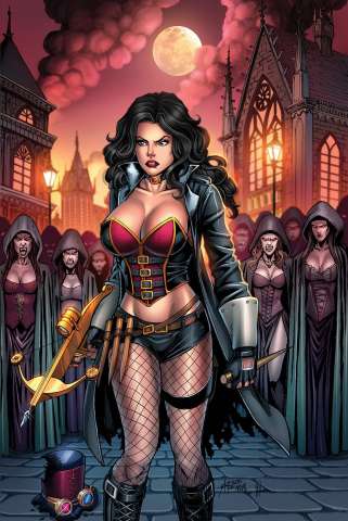 Van Helsing: Vampire Hunter #3 (Alfredo Reyes Cover)