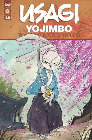 Usagi Yojimbo: Wanderer's Road #6 (Peach Momoko Cover)