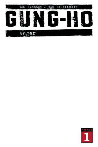 Gung-Ho: Anger #1 (Blank Sketch Cover)
