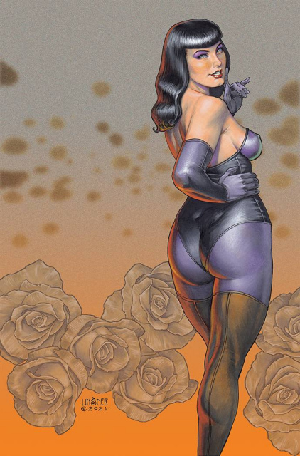 Bettie Page and The Curse of the Banshee #2 (Linsner Virgin Cover)