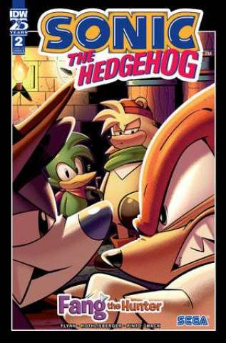 Sonic the Hedgehog: Fang the Hunter #2 (Rothlisberger Cover)