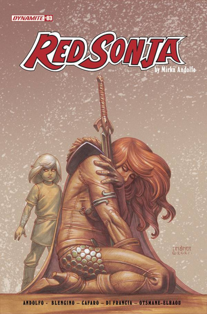 Red Sonja #3 (Linsner Cover)