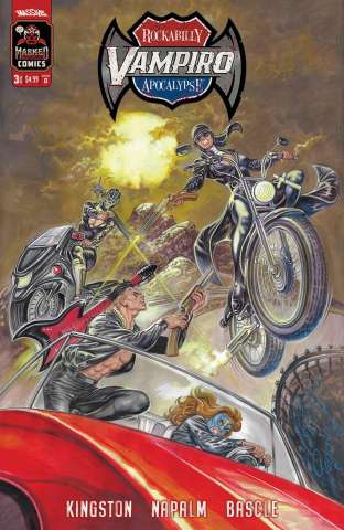 Vampiro: Rockabilly Apocalypse #3 (Pegaso Cover)