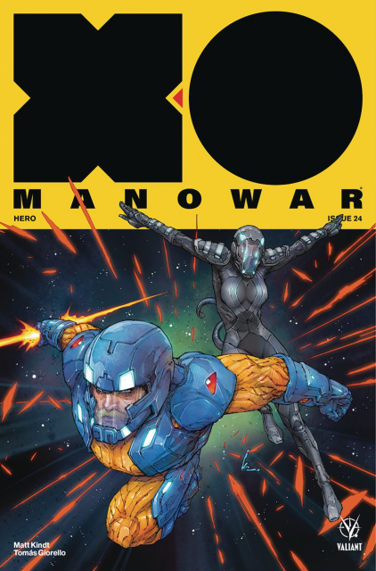 X-O Manowar #24 (Rocafort Cover)