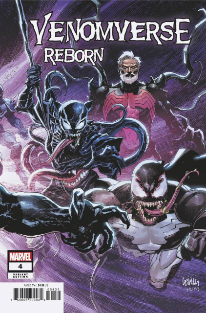 Venomverse: Reborn #4 (Leinil Yu Connect Cover)