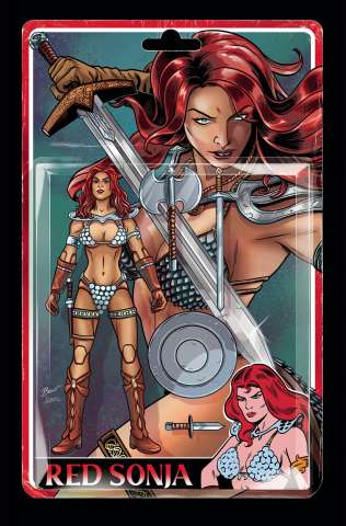 Red Sonja #1 (25 Copy Action Figure Virgin Cover)