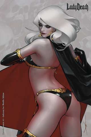 Lady Death: Necrotic Genesis #1 (Jeehyung Lee Metallic Cover)