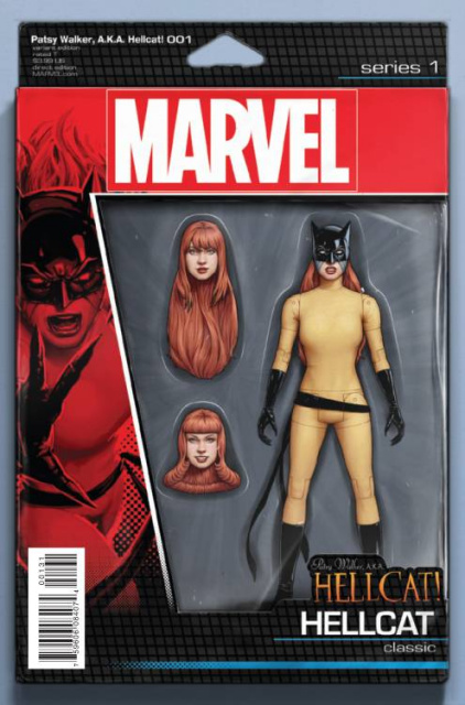 Patsy Walker, a.k.a. Hellcat #1 (Christopher Action Figure Cover)