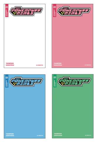 The Powerpuff Girls #1 (Blank Cover Set)