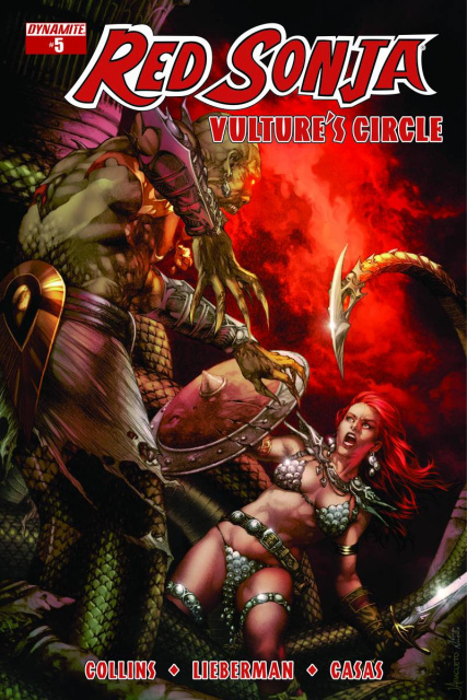 Red Sonja: Vulture's Circle #5 (Anacleto Cover)