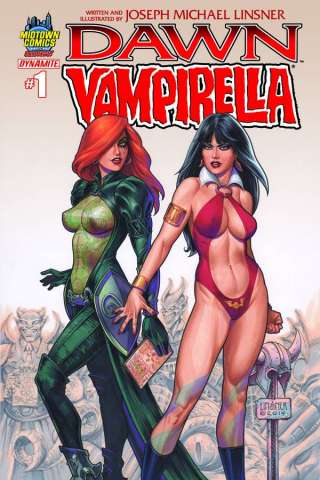 Dawn / Vampirella #1 (Midtown Linsner Cover)