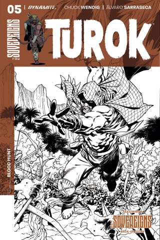 Turok #5 (20 Copy Lopresti B&W Cover)