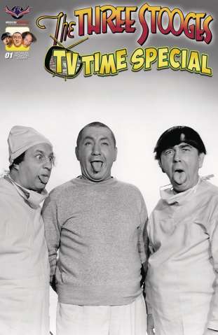 The Three Stooges: TV Time Special (3 Copy B/W Photo Cover)