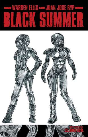 Black Summer #6 (Design Sketch Cover)