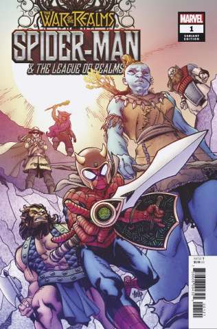 The War of the Realms: Spider-Man & The League of Realms #1 (Hamner Cover)