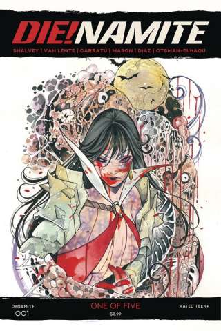 DIE!namite #1 (10 Copy Momoko Vampirella Zombie Cover)