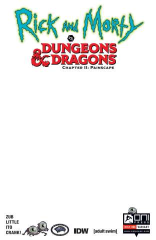 Rick and Morty vs. Dungeons & Dragons II: Painscape #1 (10 Copy Cover)