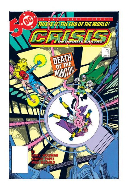 Crisis on Infinite Earths #4 (Facsimile Edition George Perez Cover)