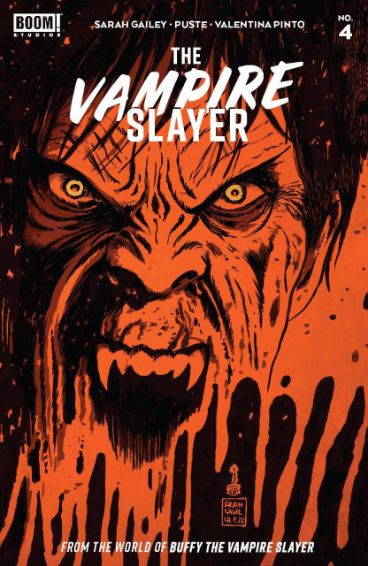The Vampire Slayer #4 (Blood Red Cover)