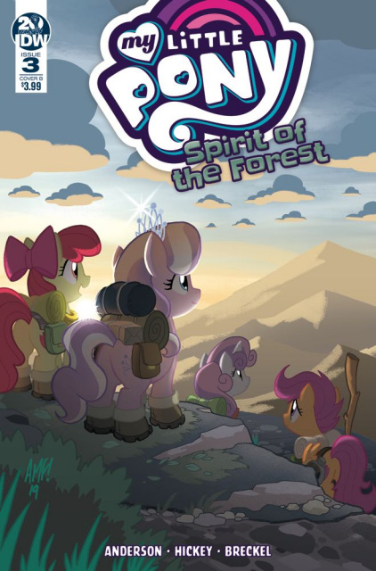 My Little Pony: Spirit of the Forest #3 (Fleecs Cover)