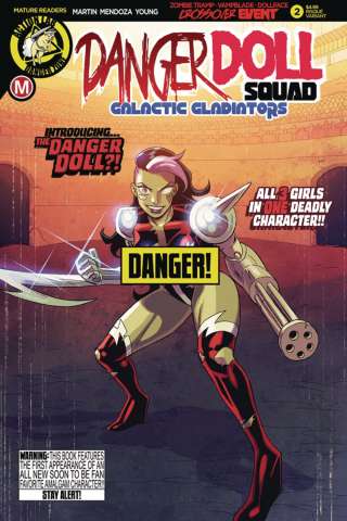 Danger Doll Squad: Galactic Gladiators #2 (Winston Risque Cover)