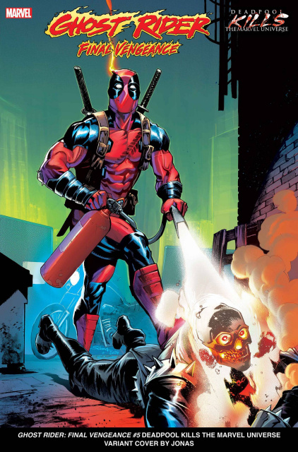 Ghost Rider: Final Vengeance #5 (Deadpool Kills the Marvel Universe Cover)