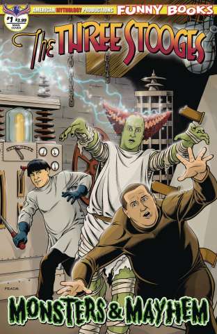 The Three Stooges: Monsters & Mayhem #1 (Fraims Cover)