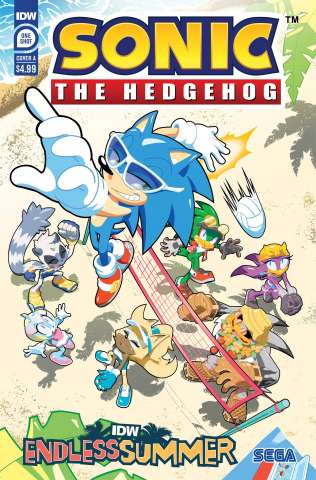 Sonic the Hedgehog IDW Endless Summer (Yardley Cover)