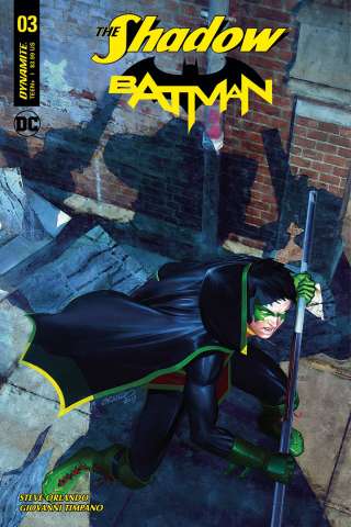 The Shadow / Batman #3 (Peterson Cover)