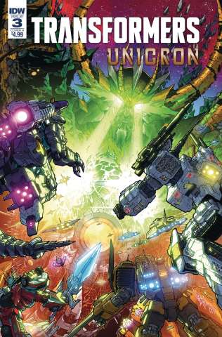 The Transformers: Unicron #3 (Milne Cover)