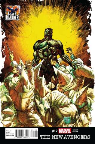 New Avengers #12 (Black Panther 50th Anniversary Cover)