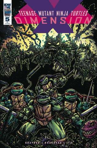 Teenage Mutant Ninja Turtles: Dimension X #5 (10 Copy Cover)